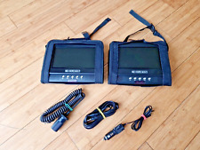 Curtis DVD8737UK Twin Screen Portable DVD Screens 7" with Remote