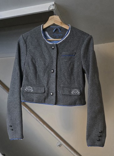 Amisu trachten jacket - amisu, grey