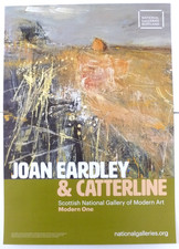 JOAN EARDLEY AND CATTERLINE Modern One  ART EXHIBITION POSTER
