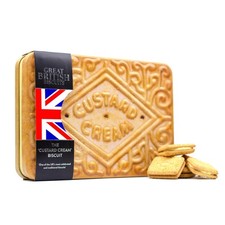 Giant Custard Cream Biscuits