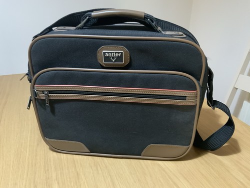 Vintage antler small suitcase - antler,