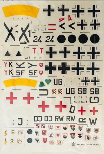 Esci decals 72 henschel - esci,