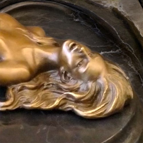 Vintage sculpture bronze - vintage,