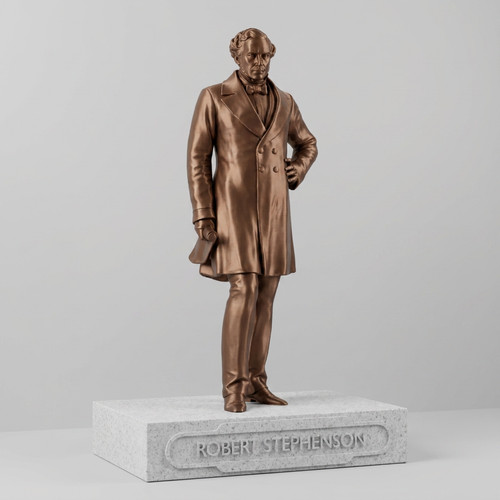 Robert stephenson statue - robert,