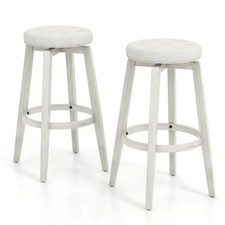 Swivel Bar Stool Set of 2 with