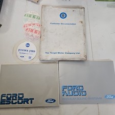 Ford Escort Owners Handbook