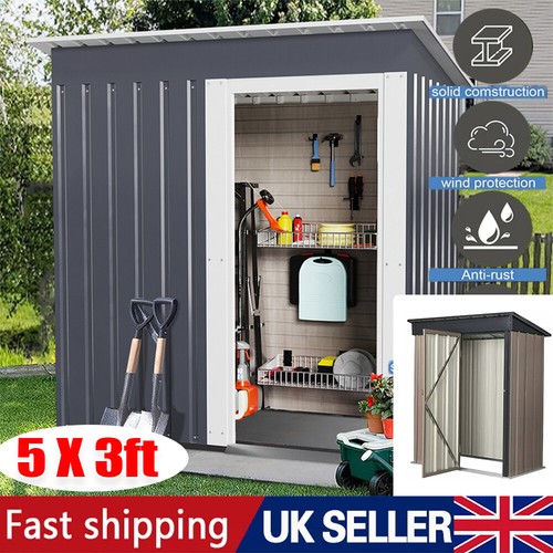 3ft garden shed galvanised - shed,