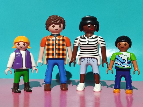 Playmobil figure lot family - playmobil,