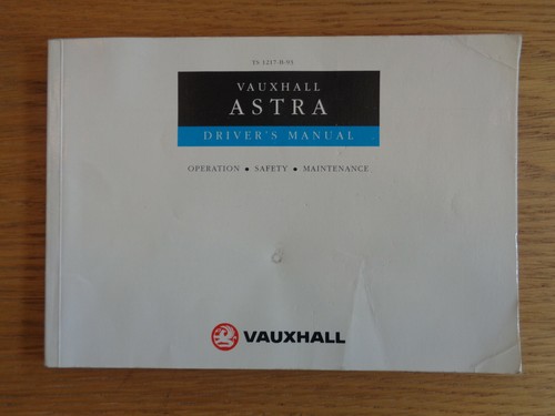 Vauxhall astra mk3 - mk3, owners