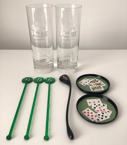 Carlsberg glasses cocktail - glasses,