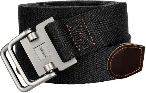 Double ring canvas belt - d-ring,