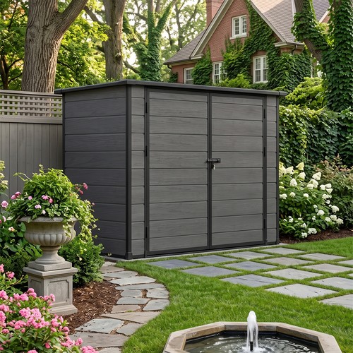 7x4ft plastic garden shed - 7x4ft,
