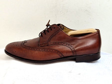 Bally made in France men Formal shoes full Leather Brown UK 10.5 EU 44.5