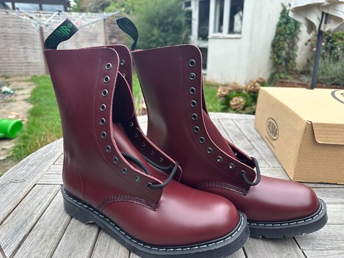 Solovair hole oxblood - 11,