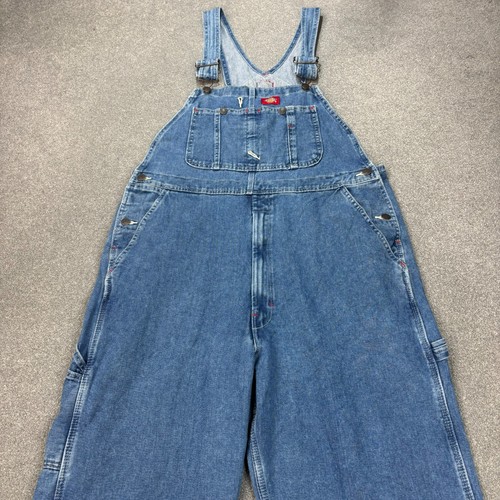 Dickies dungarees adult 36x30 - dickies,