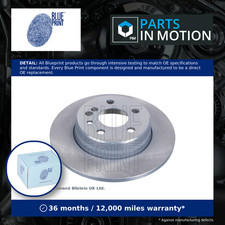 2x Brake Discs Pair Solid Rear 290mm ADU174346 Blue Print Set A1404230612 New
