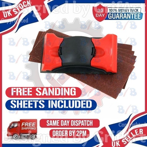 Heavy duty hand sanding block - duty,