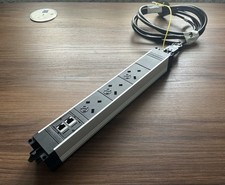 Power Strip BACHMANN  - STEP Range Power Strip  - 3 x UK Sockets, 2  x CAT 6A