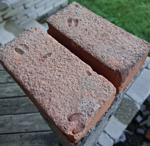 Vintage antique 1880 - 1880, brick