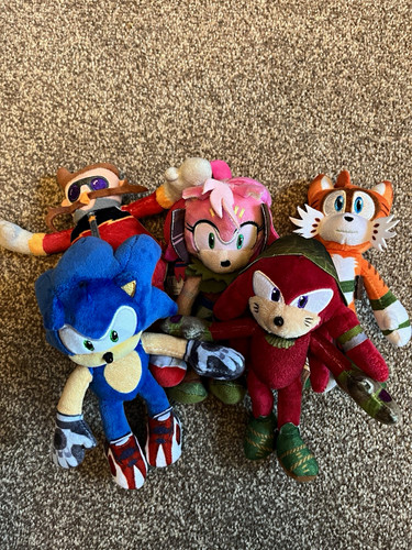 Sonic prime plush soft toy - soft,