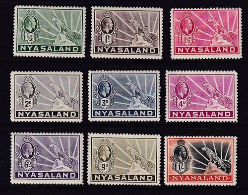 Nyasaland kgv 1934 - kgv, mint