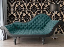 Flocking wallcoverings beige