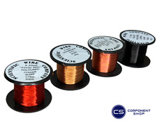 32-40AWG (0.08-0.28mm) Copper Solderable Enamelled Pencil Magnet Coil Wire UK