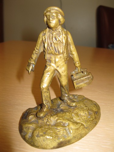 Old patinated bronze - old, brass