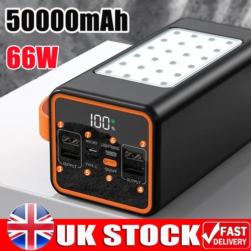 Power 50000mah bank 66w - bank, pd