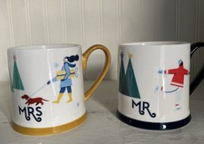 Mr & Mrs Couple Mugs Christmas