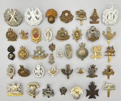 British army cap badges - army,