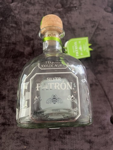 Patron silver tequila - patron, bottle