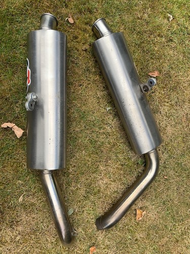 Pair 50mm stainless exhaust - 50mm,