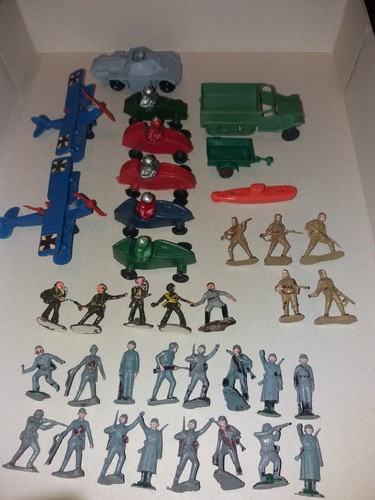Vintage plastic marx and - vintage,