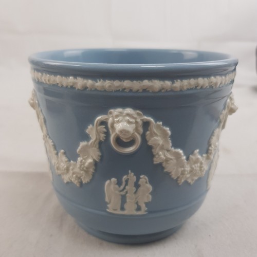 Vintage blue wedgwood embossed - wedgwood,
