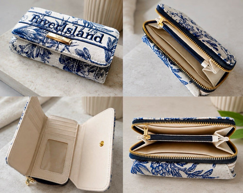 River island blue - blue, cream