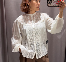 Zara ZW Collection Embroidered