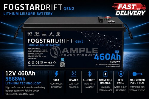 Fogstar drift 12v 460ah - drift, 2