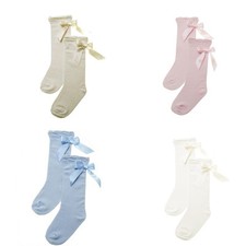 Baby bow socks spanish knee - spanish,