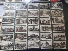 Vintage Postcards - 1924 Wembley Exhibition 34 cards listed RETIREMENT SALE