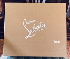 Empty Christian Louboutin Shoe