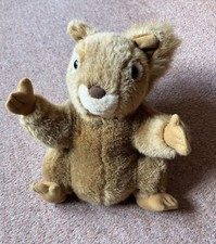 Boots Vintage Learning Through Play  Sam Squirrel Hand Glove Puppet VGC