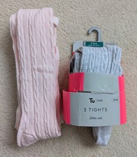 Tu Girls Tights NEW 9-10 Years