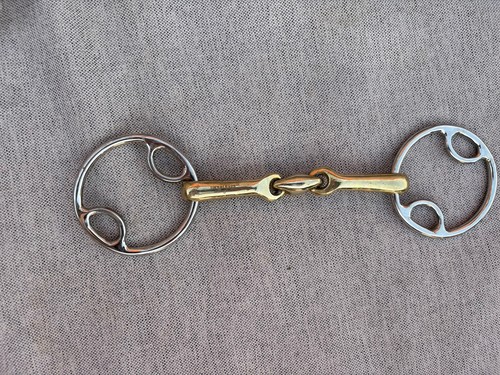 Wilkie snaffle with verbindend - wilkie,