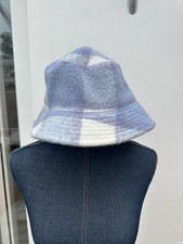 Blue & Lilac Wool Blend Bucket