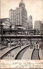 1905 NYC Brooklyn Bridge