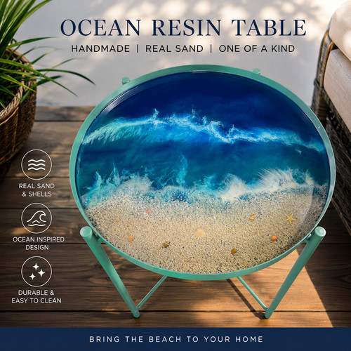 Metal ocean scape tables - scape,