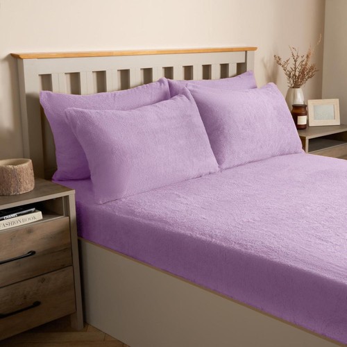 Teddy fleece plain - teddy,