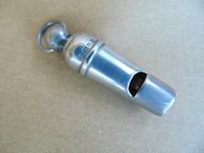 CHESTER VICTORIAN STERLING SILVER WHISTLE 1900, WORKING