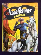 THE LONE RANGER ANNUAL - Vintage Children’s Book WESTERNS Cowboys